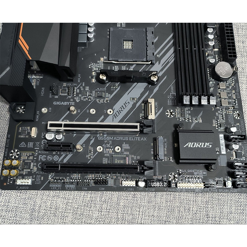 For Gigabyte B550M AORUS ELITE AX Motherboard DDR4 Socket AM4 AMD
