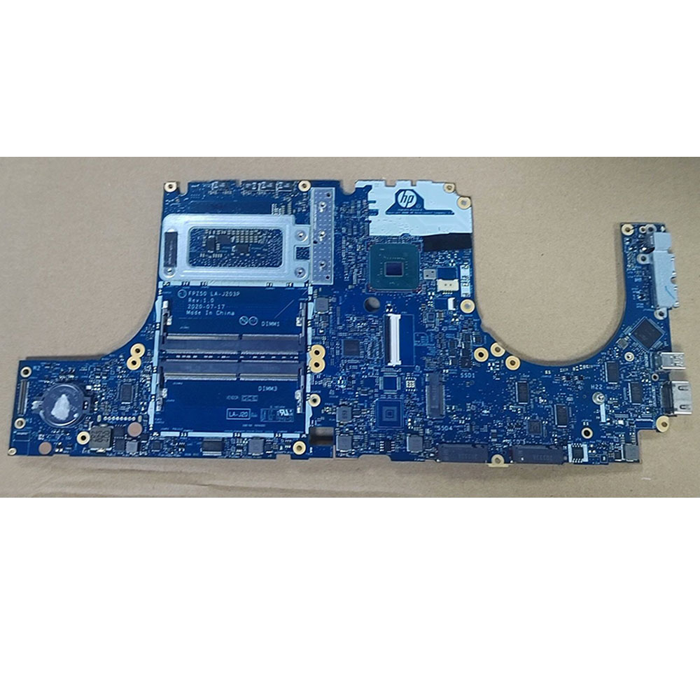 For HP ZBook Fury 17 G7 i9-10885H Laptop Motherboard LA-J203P