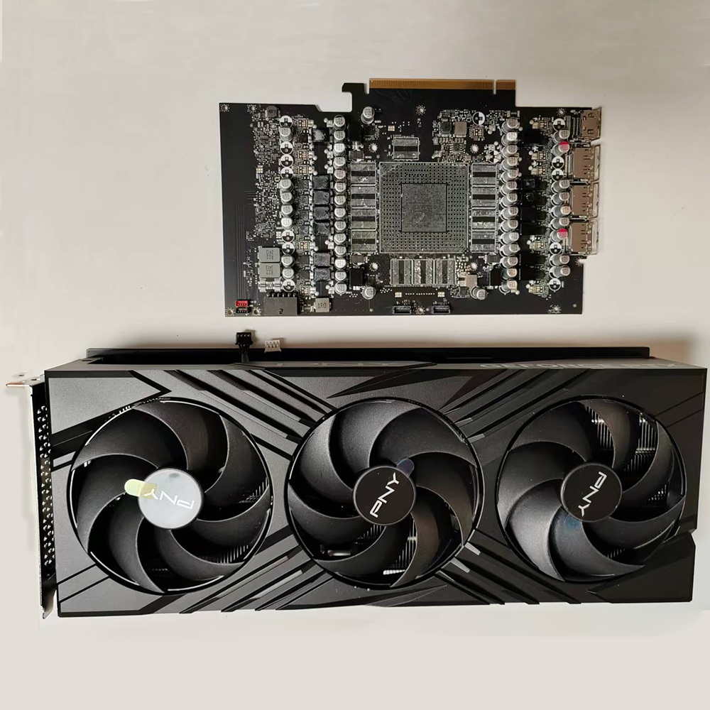 For PNY RTX4090 Series Without ARGB Light Heatsink Cooling Fan Or