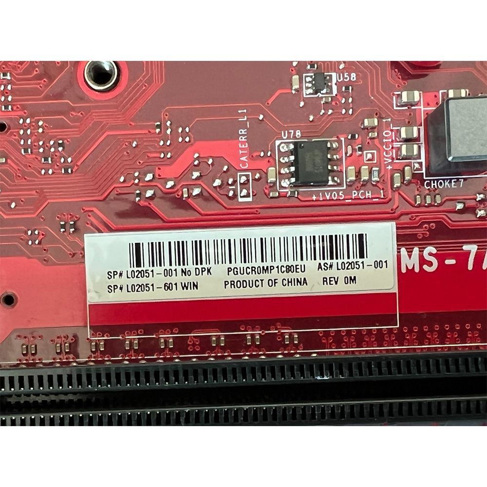 h811_mama_pu FOR HP Tampa2 8437 motherboard Chipset Z370 LGA1151 MS-7A61 L02051