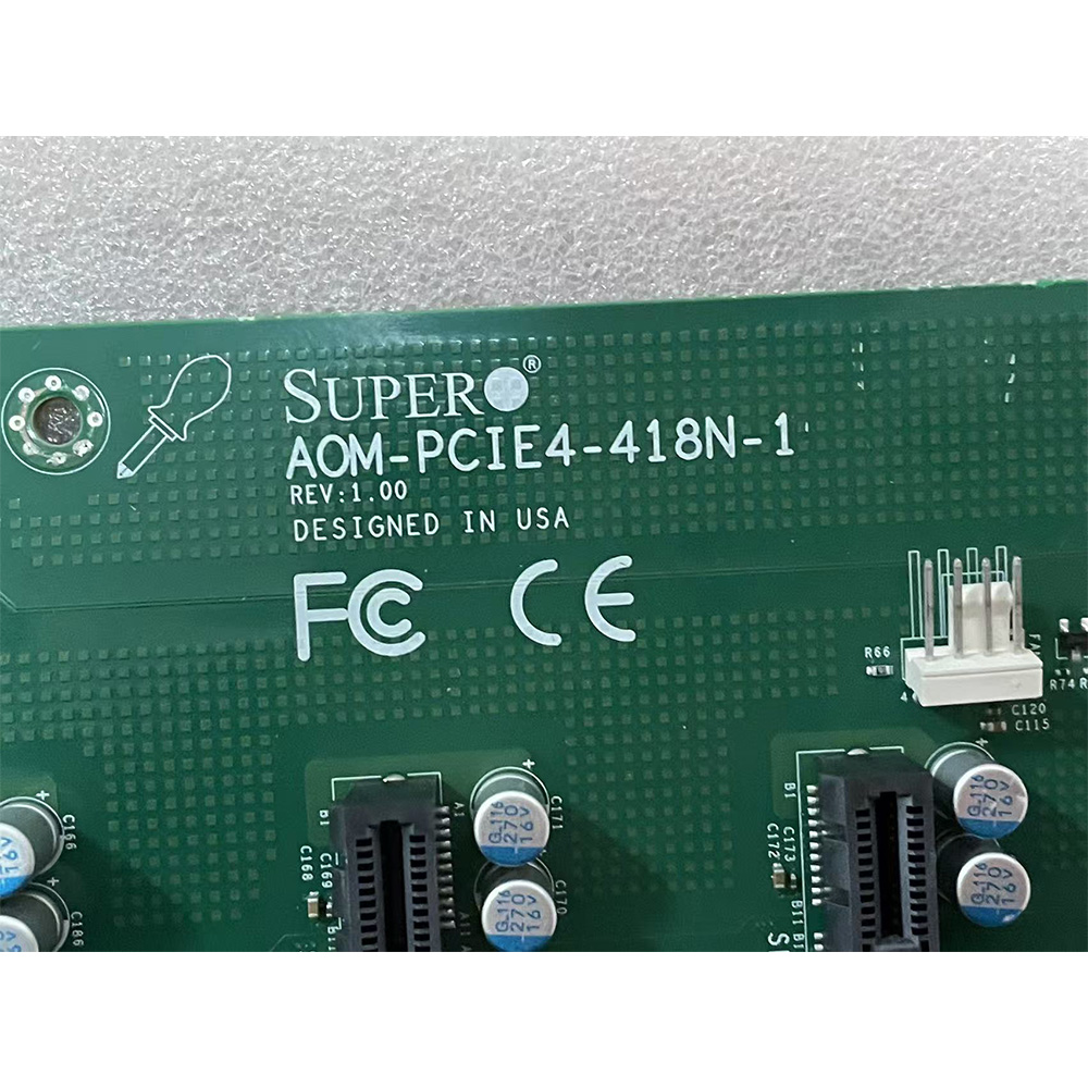 For Supermicro 4124GS-TNR Server PCIe Expansion Board AOM