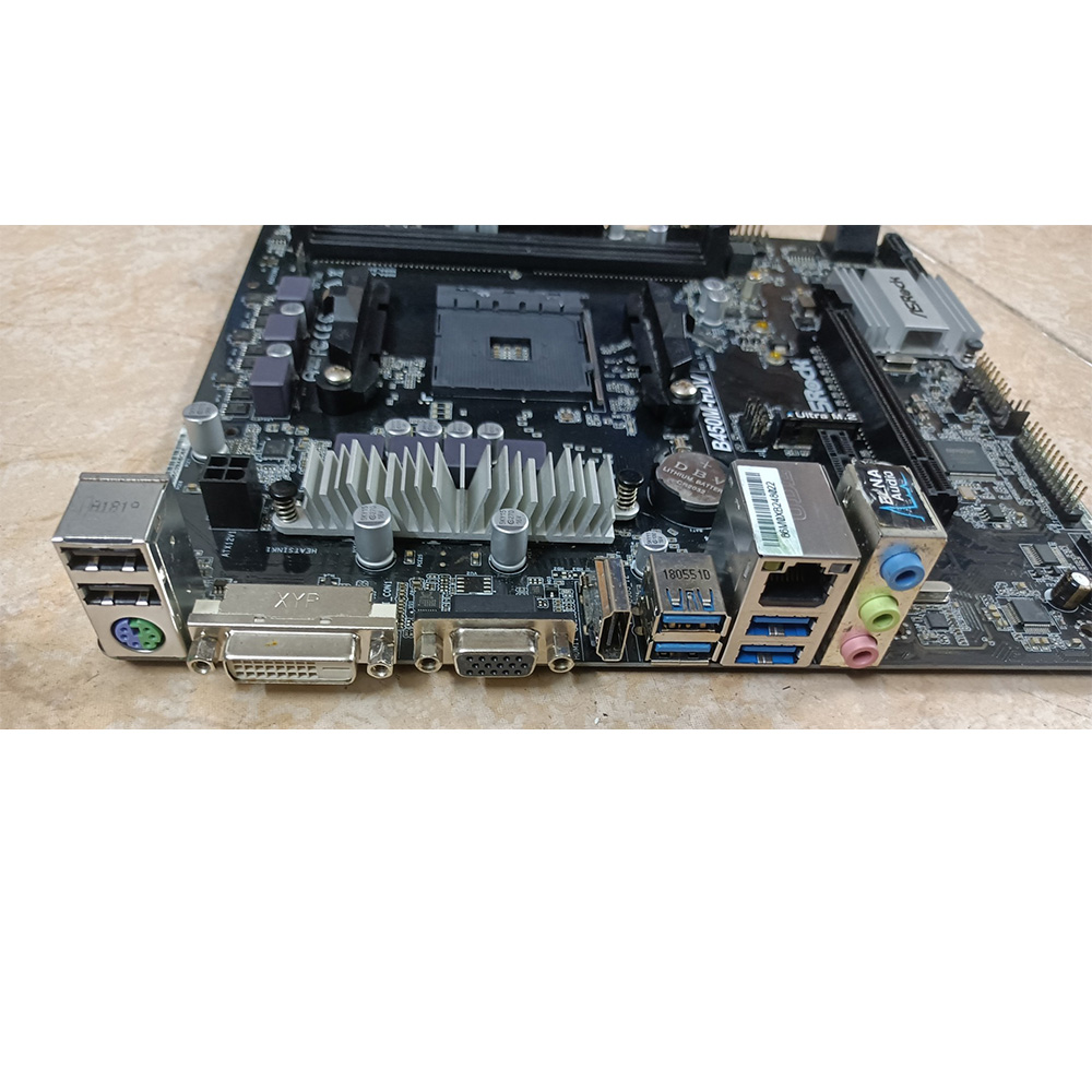 For Asrock B450M-HDV Motherboard Socket AM4 DDR4 VGA+Micro ATX | eBay