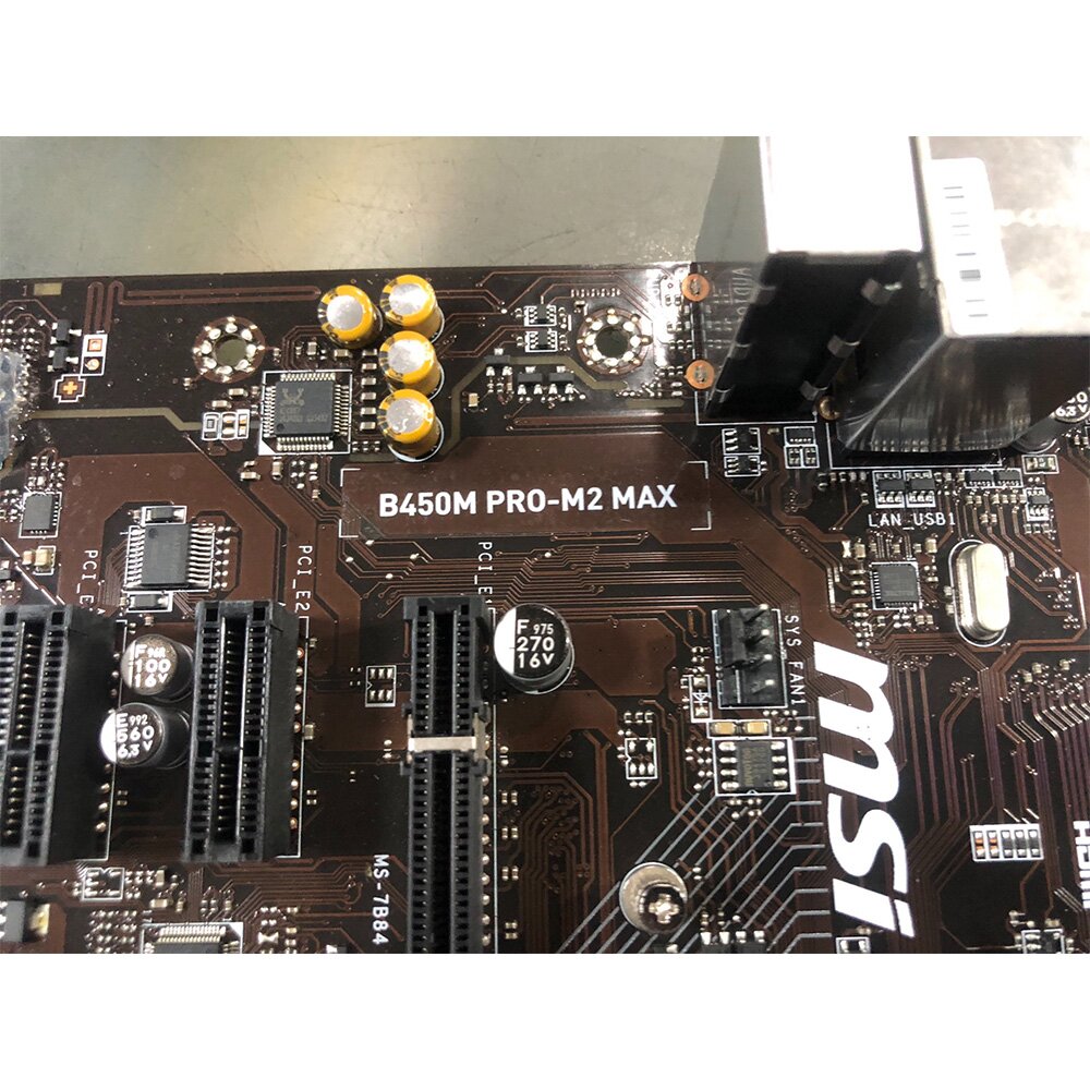 For MSI B450M PRO-M2 MAX Motherboard Socket AM4 DDR4 VGA+M-ATX | eBay