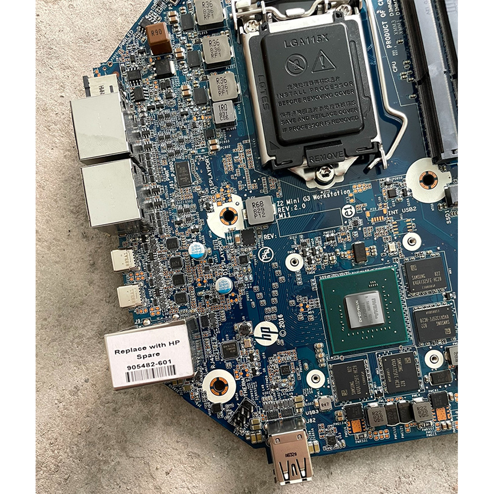 For HP Z2 Mini G3 Workstation Motherboard 905482-001 905482-601 | eBay