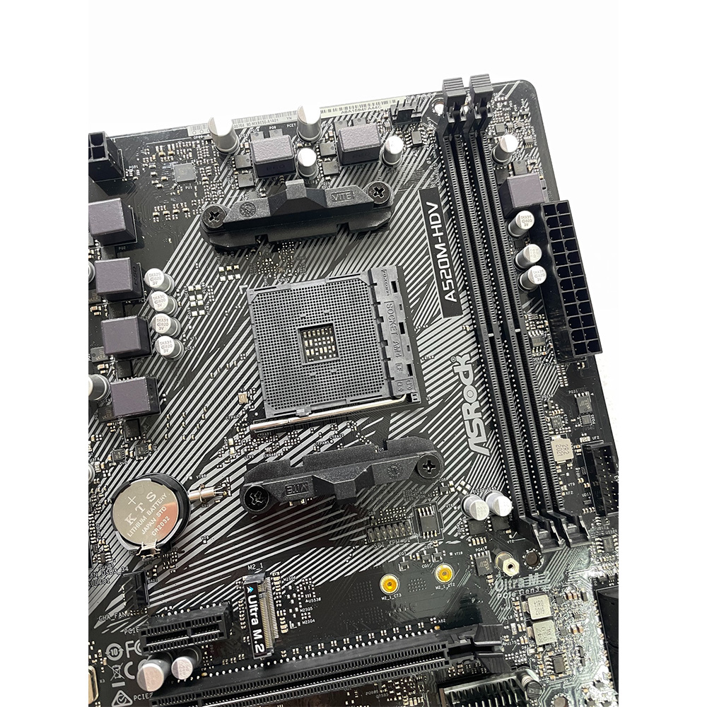 For ASRock A520M-HDV Motherboard Socket AM4 DDR4 VGA+Micro ATX | eBay