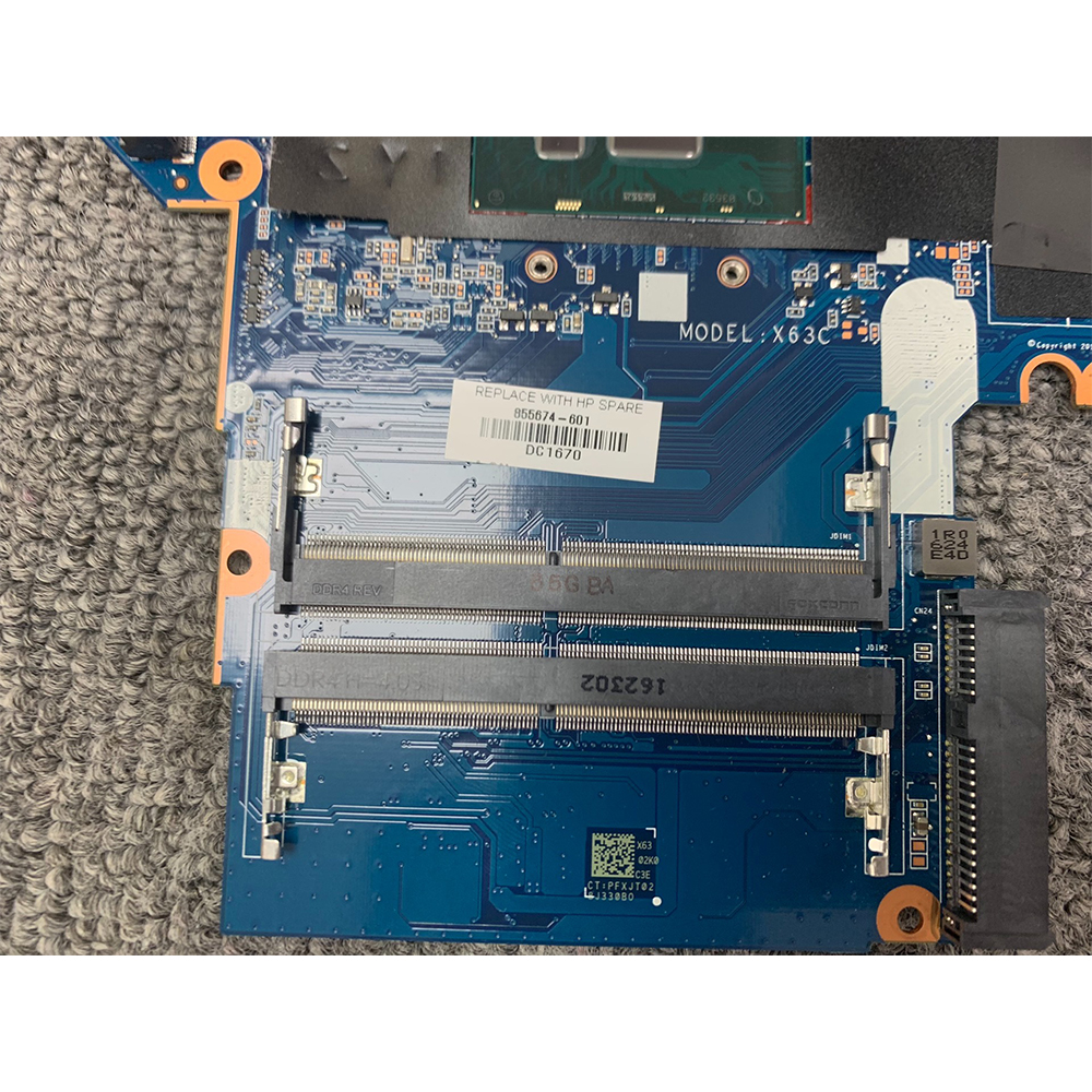 For HP Probook 450 G3 i7-6500U Laptop Motherboard DAX63CMB6C0
