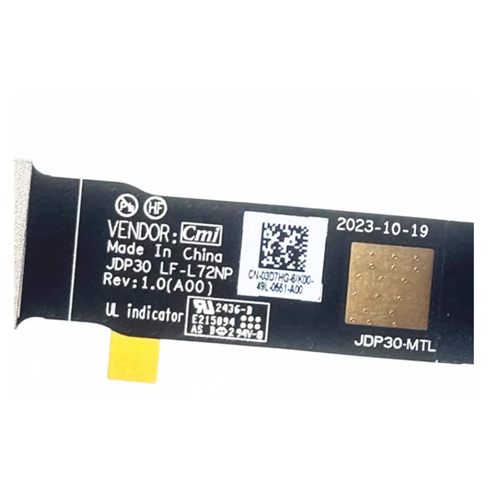 For DELL XPS 13 9340 9345 9350 Laptop EDP FHD Screen Cable LF