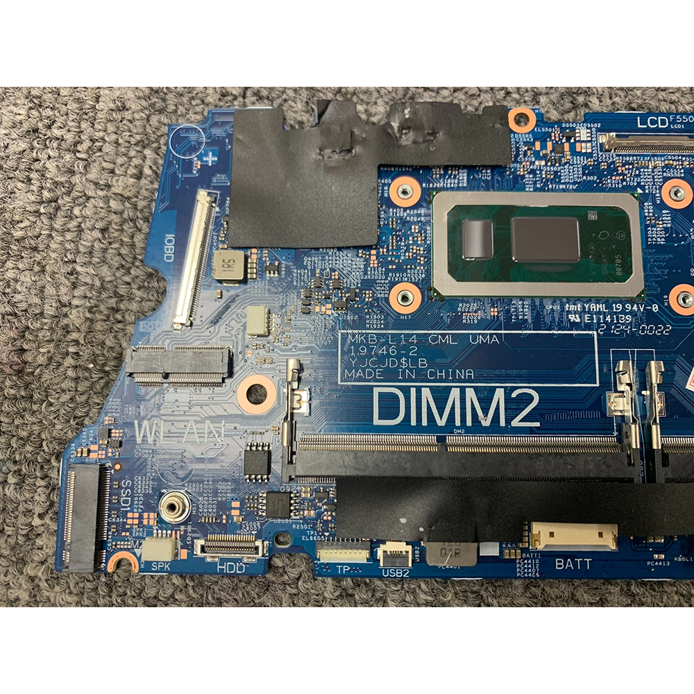 For Dell Latitude 3410 3510 i5-10210U 19746-1/19746-2 0MYG77