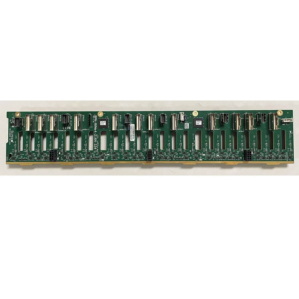 For Supermicro 24 Port U.2 NVMe4.0/SAS3.0 12Gbps Backplane BPN