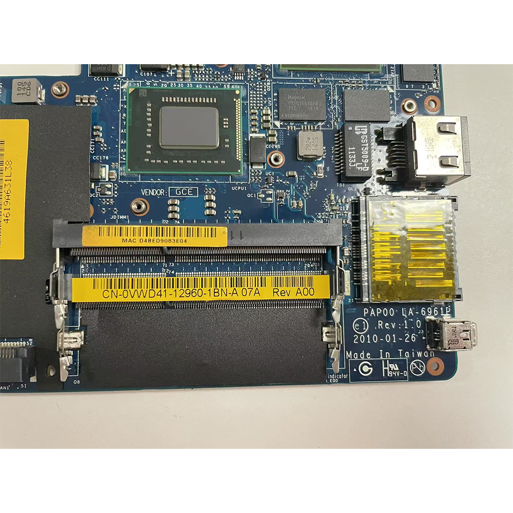 mosaku！DELL For Dell Alienware M11X R3 i7-2637M/i7-2617M Motherboard LA-6961P