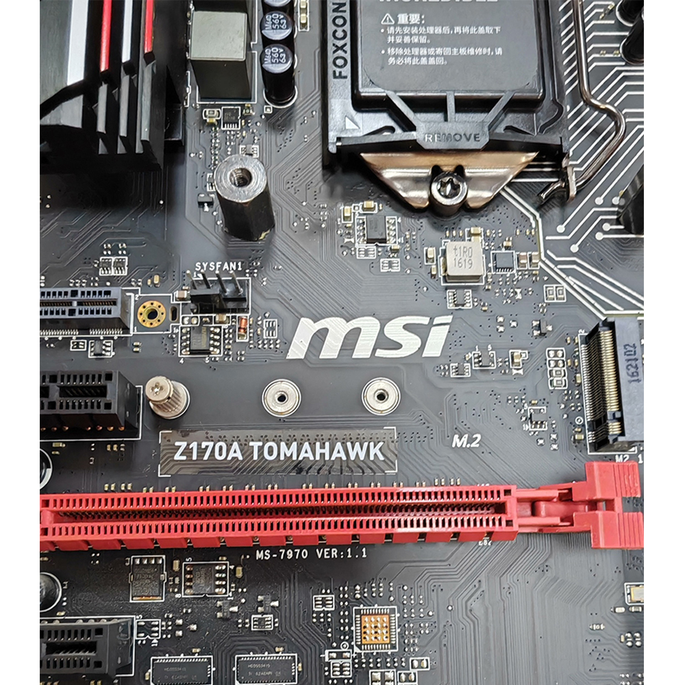 For MSI Z170A TOMAHAWK Motherboard LGA1151 DDR4 DVI+ ATX | eBay