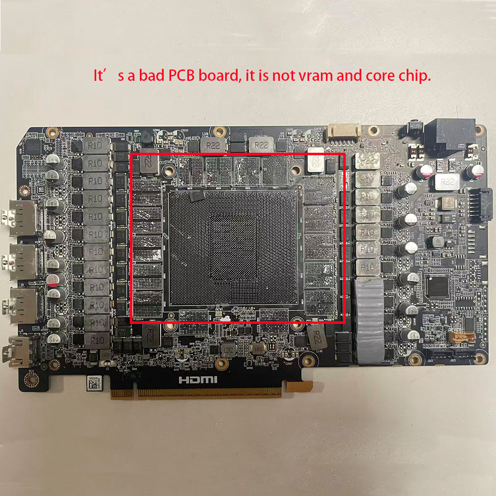 For Zotac RTX5090 SOLID Series Heatsink Cooling Fan or a bad PCB