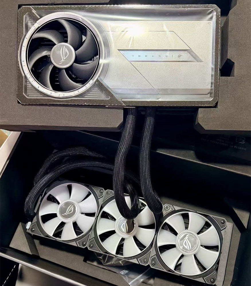 For Asus ROG Astral LC RTX5090 Series Graphics Card HeatSink