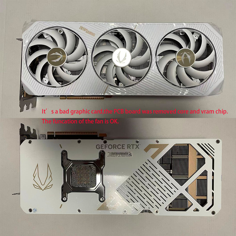 For Zotac RTX5090 SOLID Series Heatsink Cooling Fan or a bad PCB