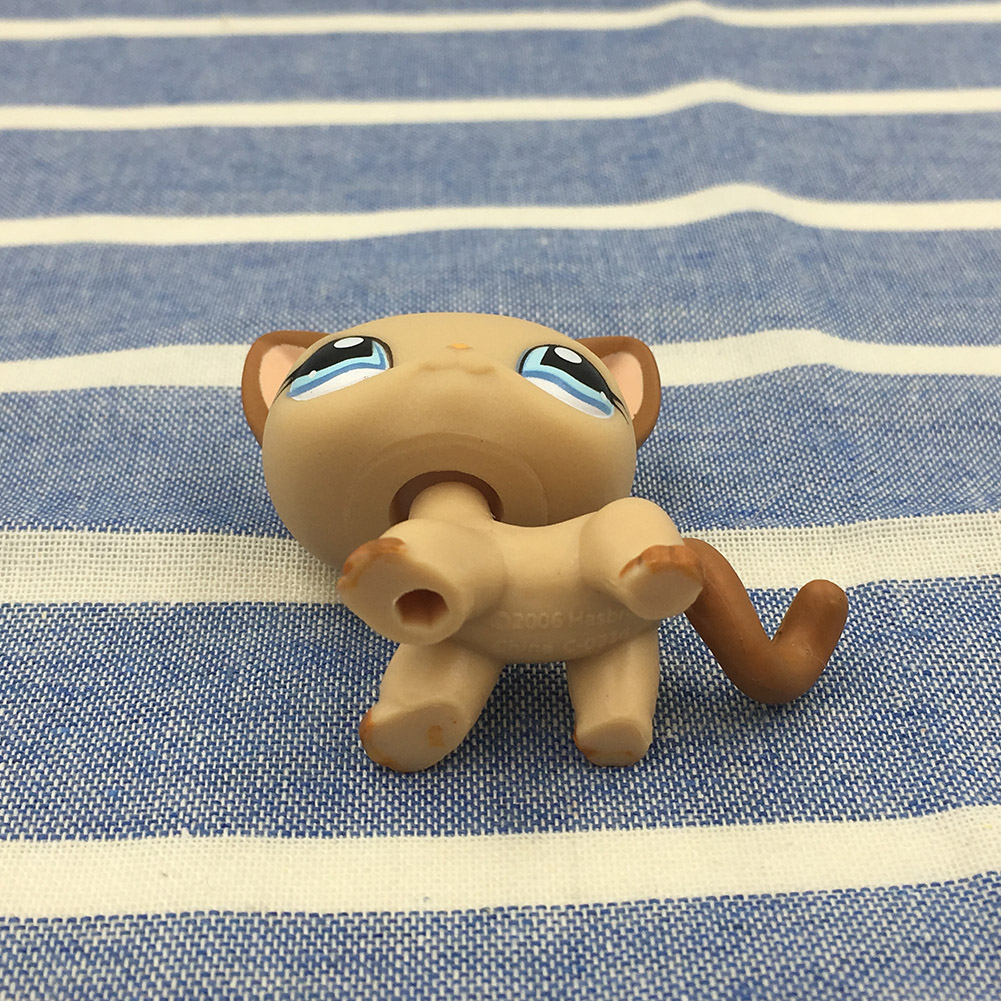 lps tan shorthair cat