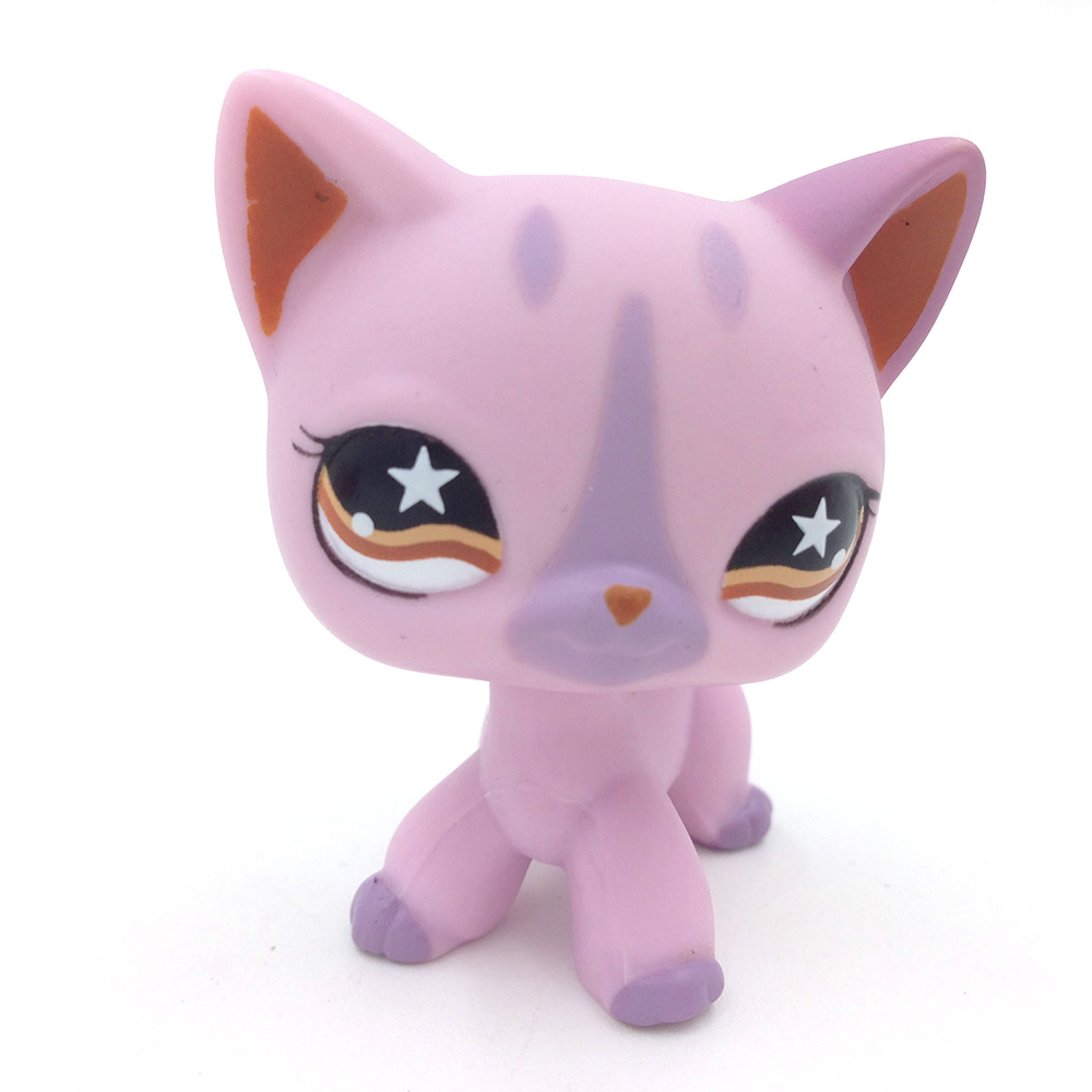 lps pink shorthair cat