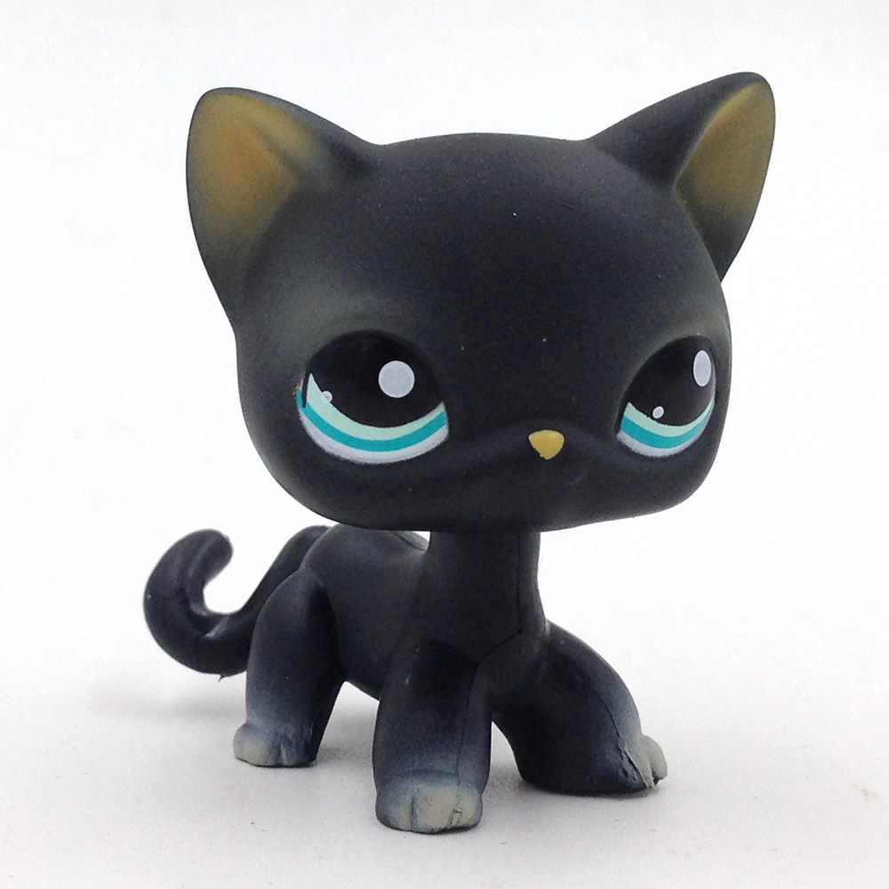 Hasbro Littlest Pet Shop Black Siamese Cat Kitty Toys Kids Gift LPS Toy 994 eBay