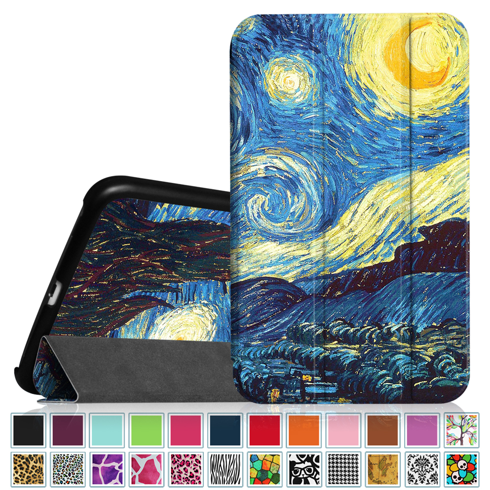 Slim Leather Case Cover For Samsung Galaxy Tab 4 7.0 Inch Sm-t230nu 