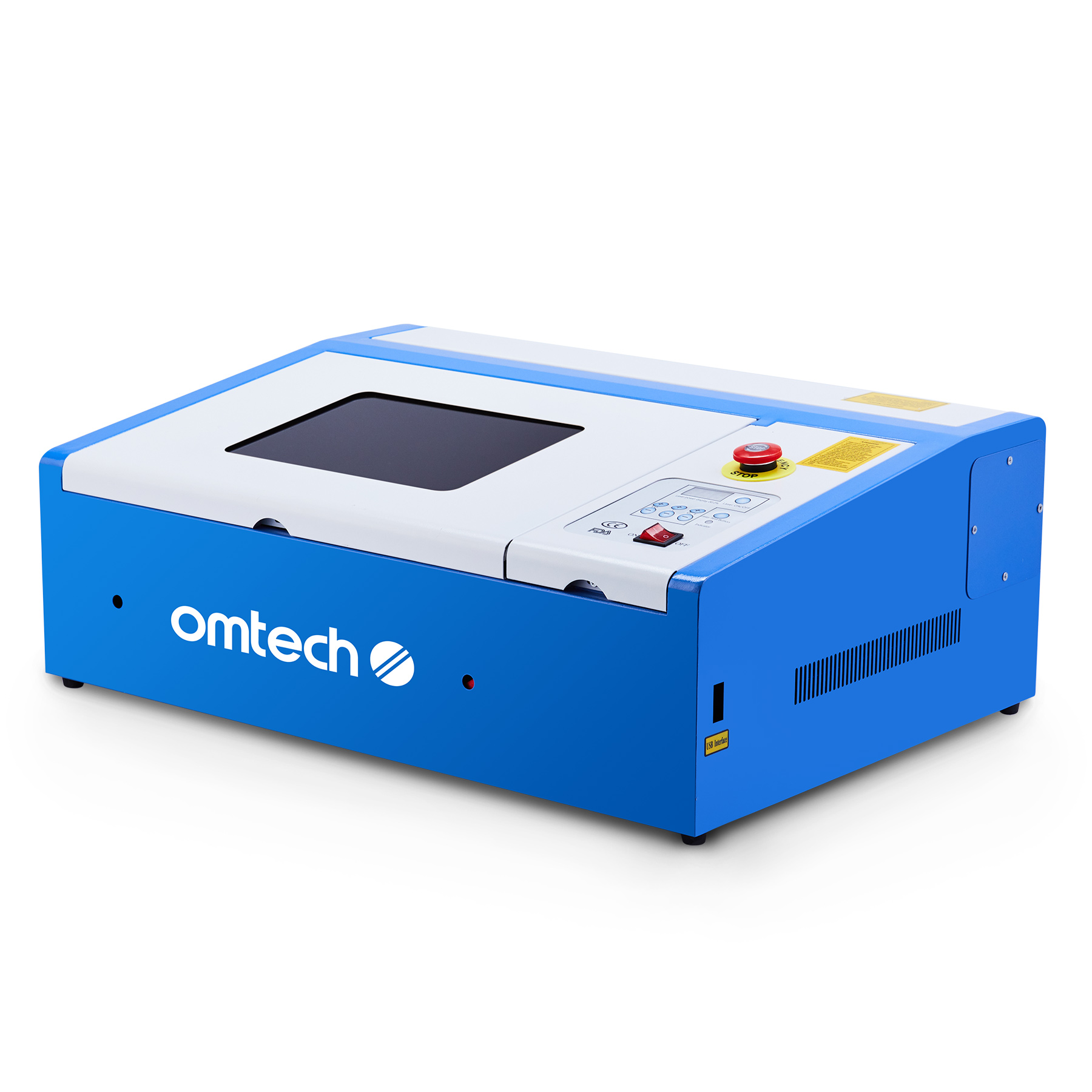 OMTech 40W CO2 Laser Engraver Marker with 8 x 12in Bed K40 for DIY