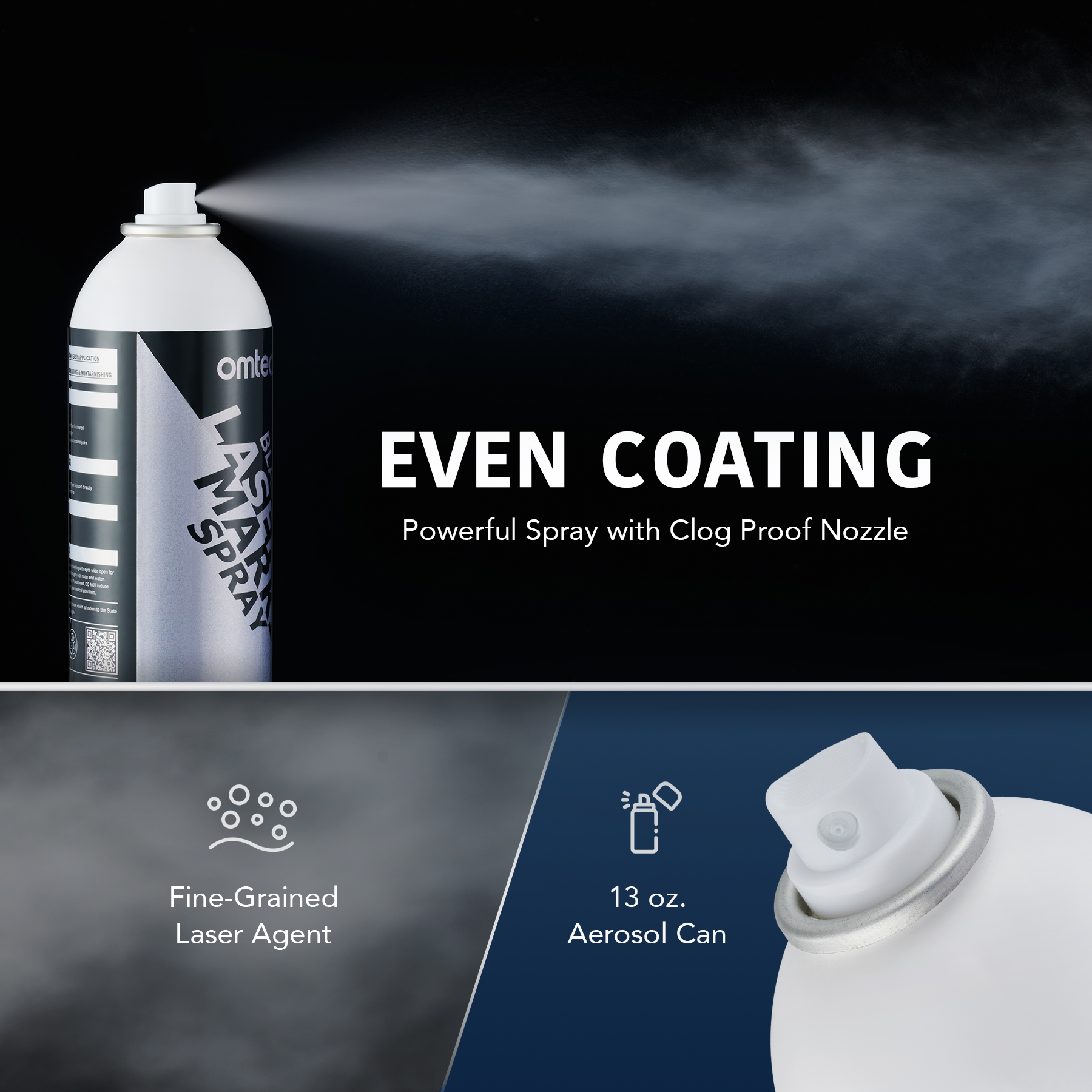  OMTech Laser Marking Spray, Metal Laser Marking Fluid