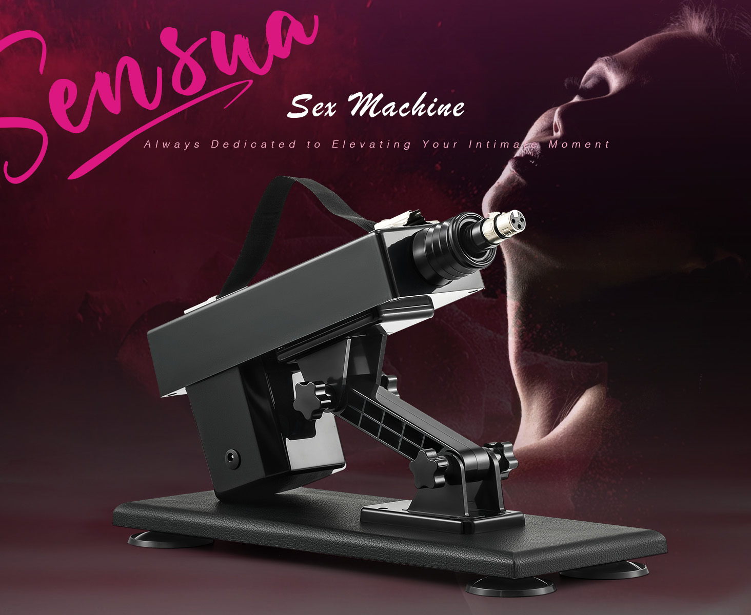Mad Love Pleasure: Sex Machine with Thrusting & Vibrating Dildos for