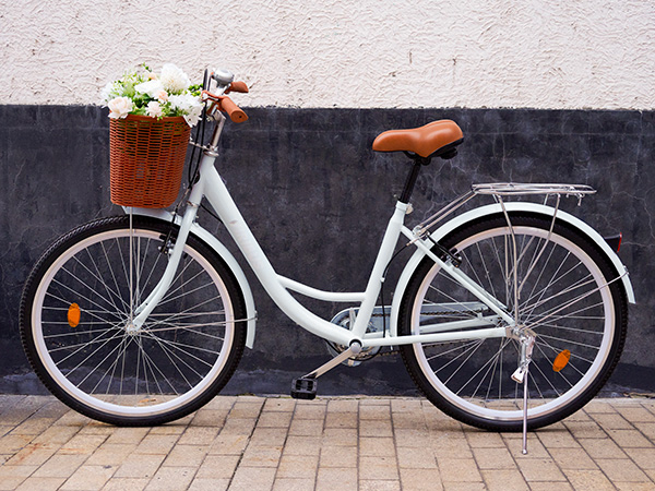 womens bicycles with baskets Nantucket Bike Basket Cisco Pannier Basket leisurely riding and exercise BOZTIY 24 in. 3 Wheel