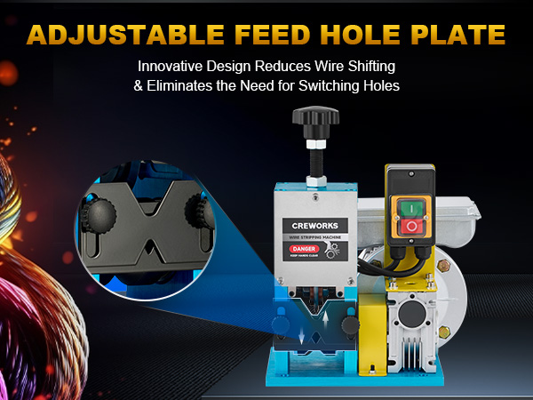 CREWORKS Wire Stripping Machine Copper Cable Peeling