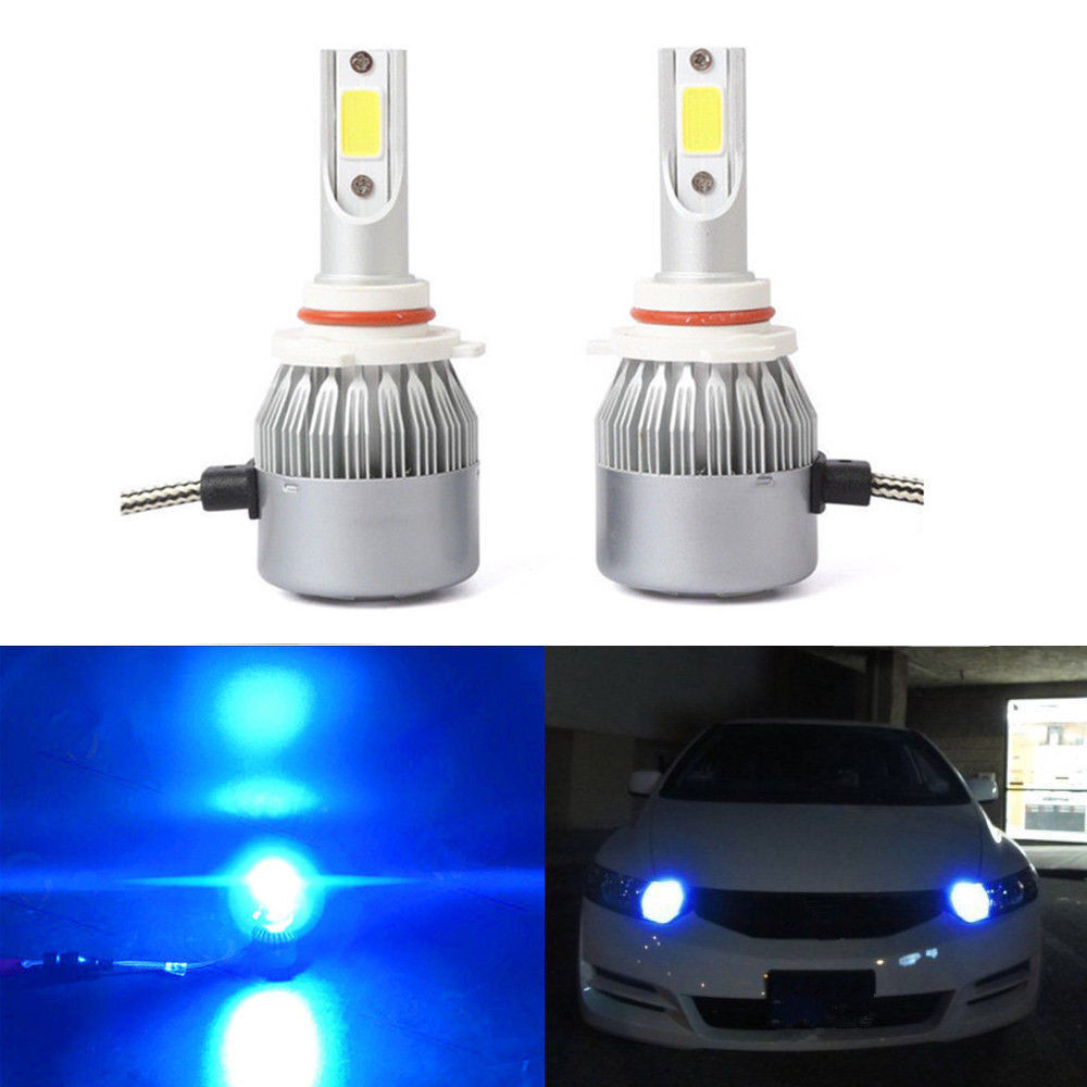 Car & Truck Headlights H13 9008 CREE LED Headlight Bulb Conversion Kit High Low Beam 8000K ICE