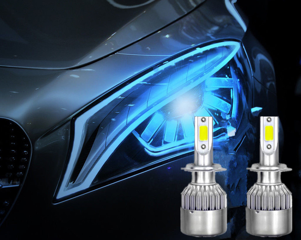 Car Led Lights 9005 HB3 8000K Ice Blue LED Headlight Bulbs For Honda Accord eBay