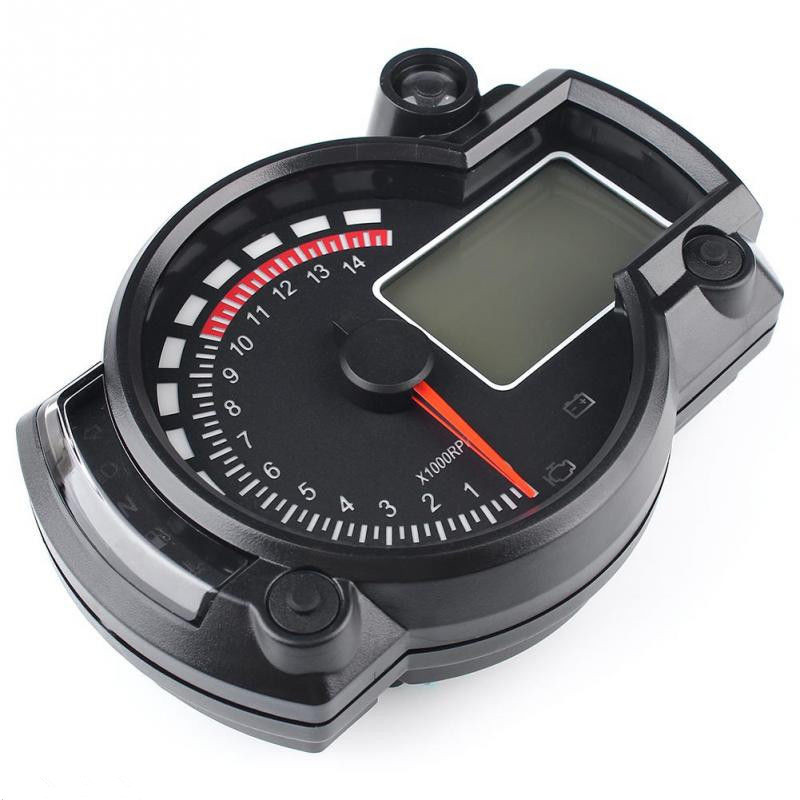 Motorcycle Lcd Digital Atv 15000rpm Dual Color Backlight