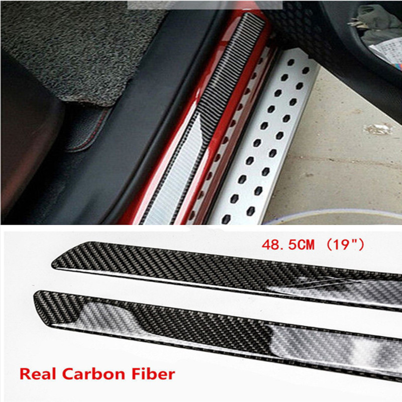 carbon fiber door sill protector