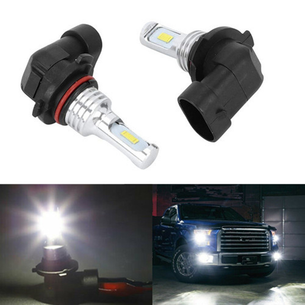 Combo 9005 9006 LED Headlight Bulbs White For GMC K1500 K2500 K3500