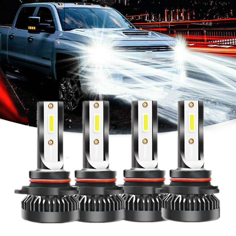 For Chevy Silverado 1500 2007-2015 6000K LED Headlight Kit Bulbs High