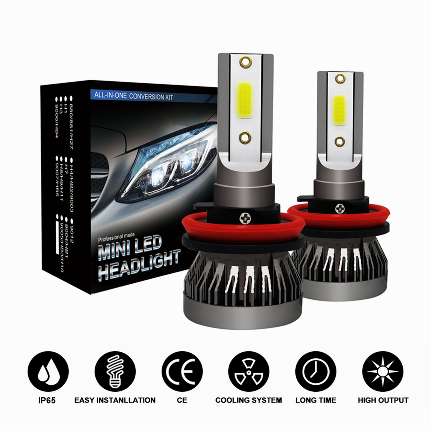 For 2012-2018 Dodge Ram 1500 2500 3500 LED Headlights Hi/Lo Bulbs H11 6000K Kit | eBay 2018 Ram 2500 Dome Light Bulb Size