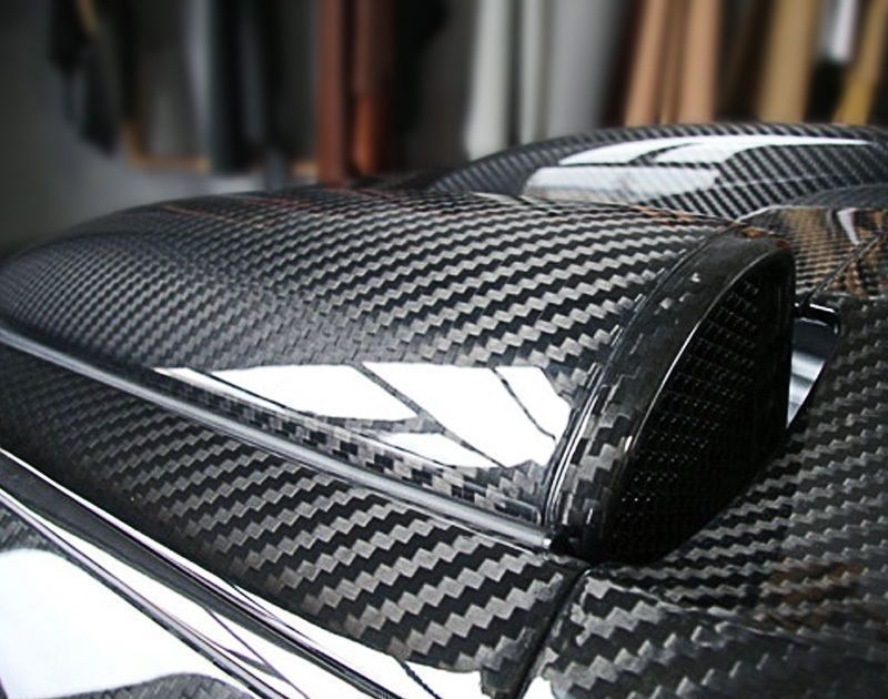 Carbon Fiber Vinyl Film Car Interior Wrap Stickers Auto Parts