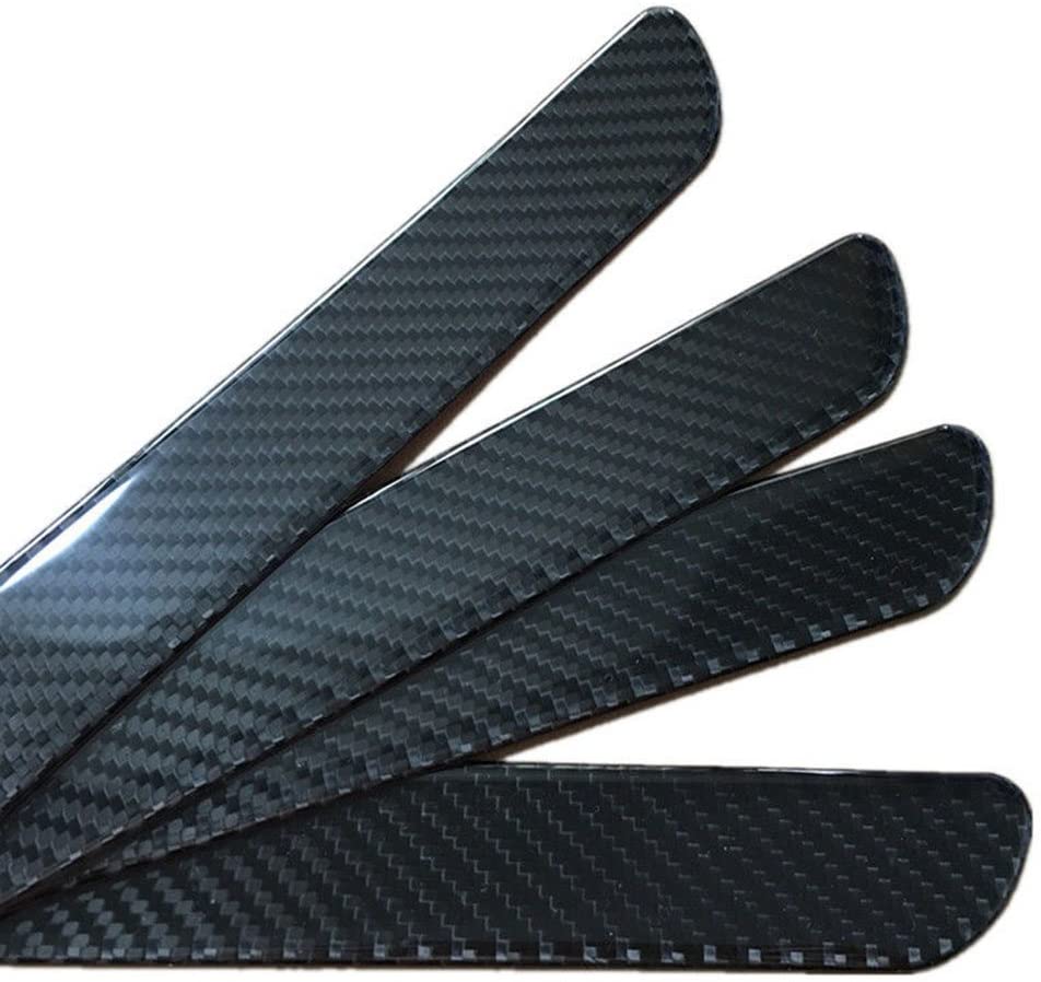 for VW Volkswagen Passat Car Accessories Car Door Sill Scuff Plate Door Step Protectors Carbon Fiber Vinyl Sticker Auto Parts 4pcs