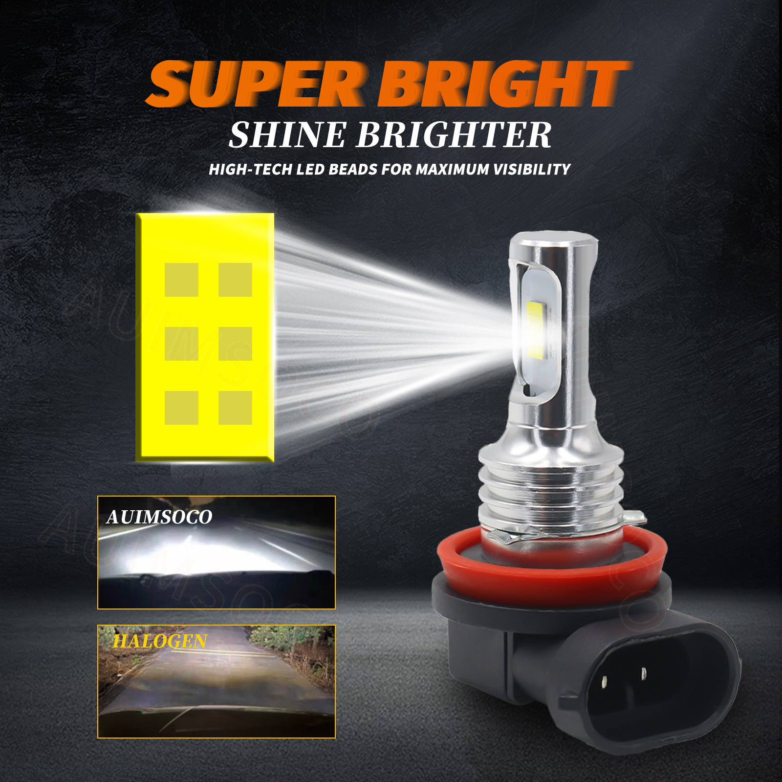For Honda CR-V CRV 2015 2016 2017-2019 4x Front LED Headlight Bulbs High Low Beam