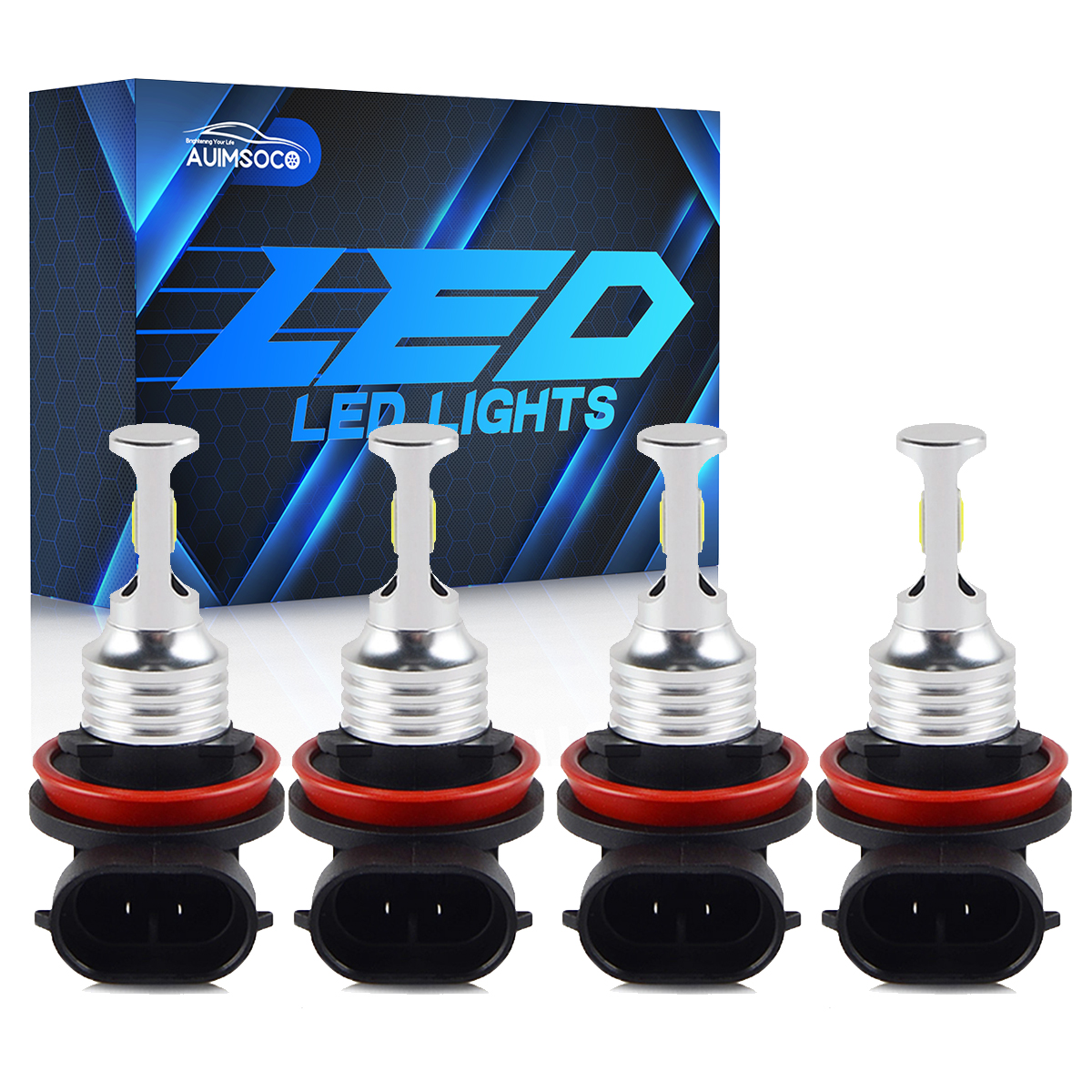 For Nissan X-Trail 2016-2018 LED Headlight Bulbs White High/Low