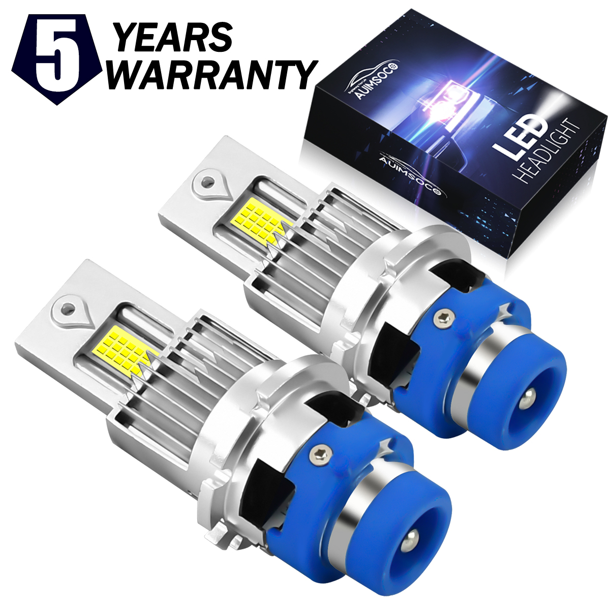 For Mazda CX-5 2013-2015 LED Headlight Bulbs D4S HID Xenon 200W