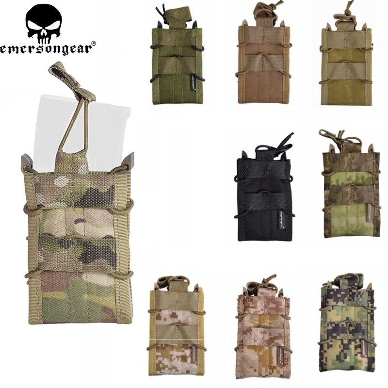 Panneau Porte-magazines Emerson Tactical - Triple Poche 5.56 Pour Gilet