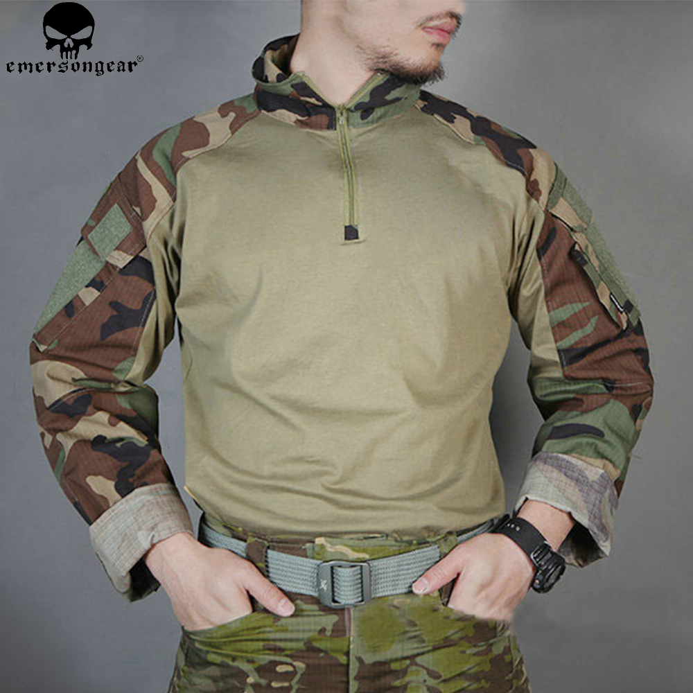 Emerson BDU G3 Combat Shirt Battlefield Tops Assault Apparel Long Sleeve Cloth 