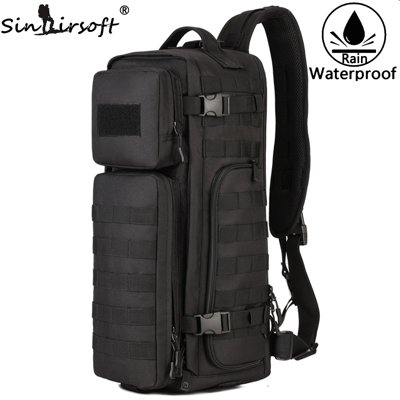 Men Hiking Rucksack Outdoor Tactical Backpack Bag Sports Military Camping Sports