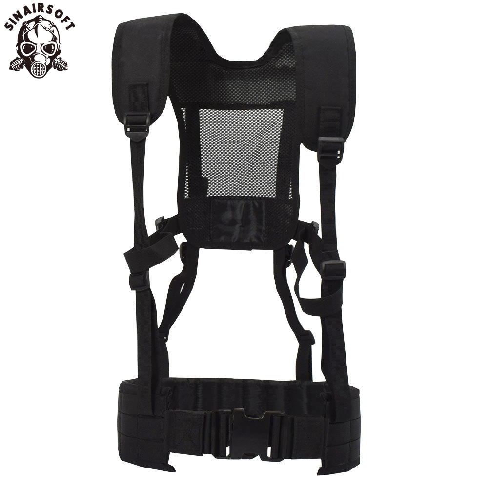 Adjustable Backpack Chest Strap Belt Tactical Sternum Harness Accessories Black