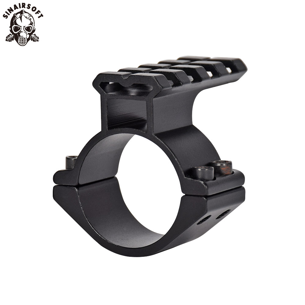 Tactical Scope Barrel Mount 25 mm & 30mm Ring Adapter 20mm Weaver Picatinny Rail eBay