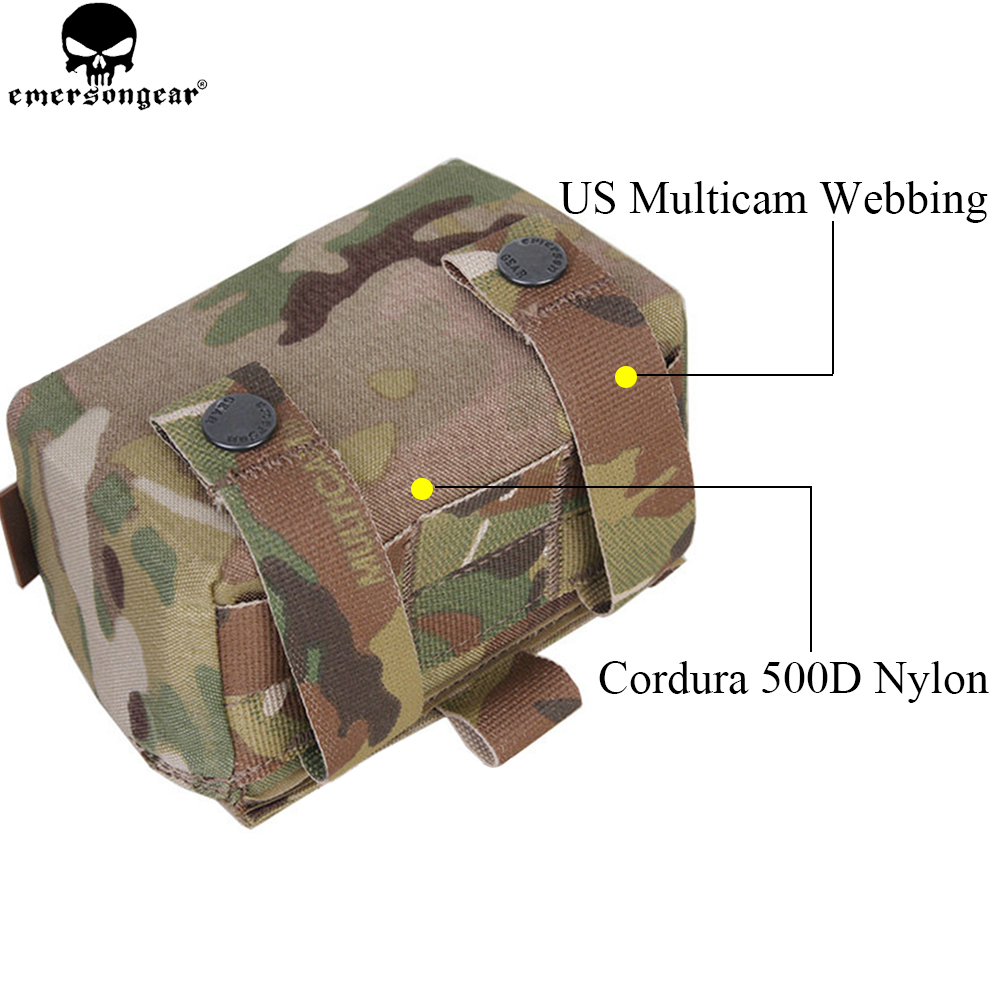Tactical Molle Shotgun Shell Ammo Pouch Carrier Waist Bag Holder