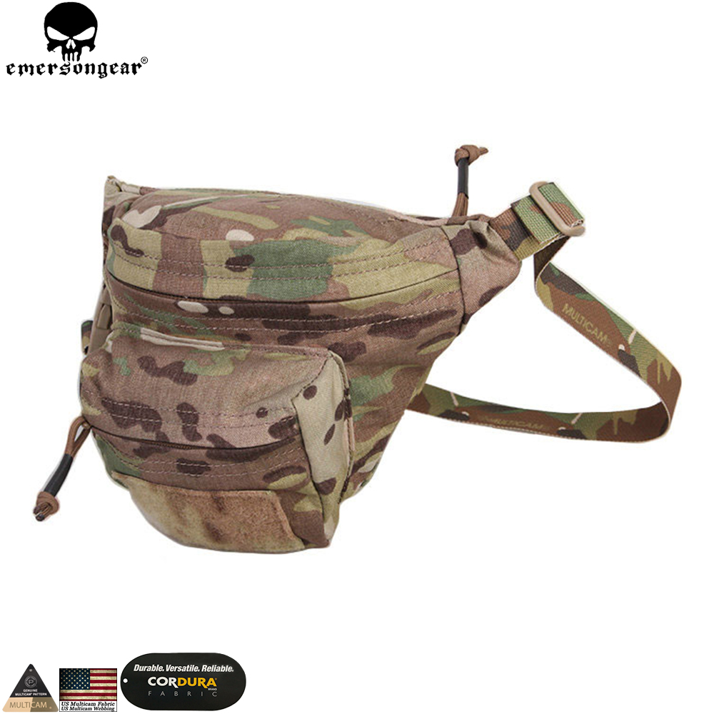 Emersongear Recon Waist Bag Tactical Pouch Fanny Hip Pack Belt Bag Detachable