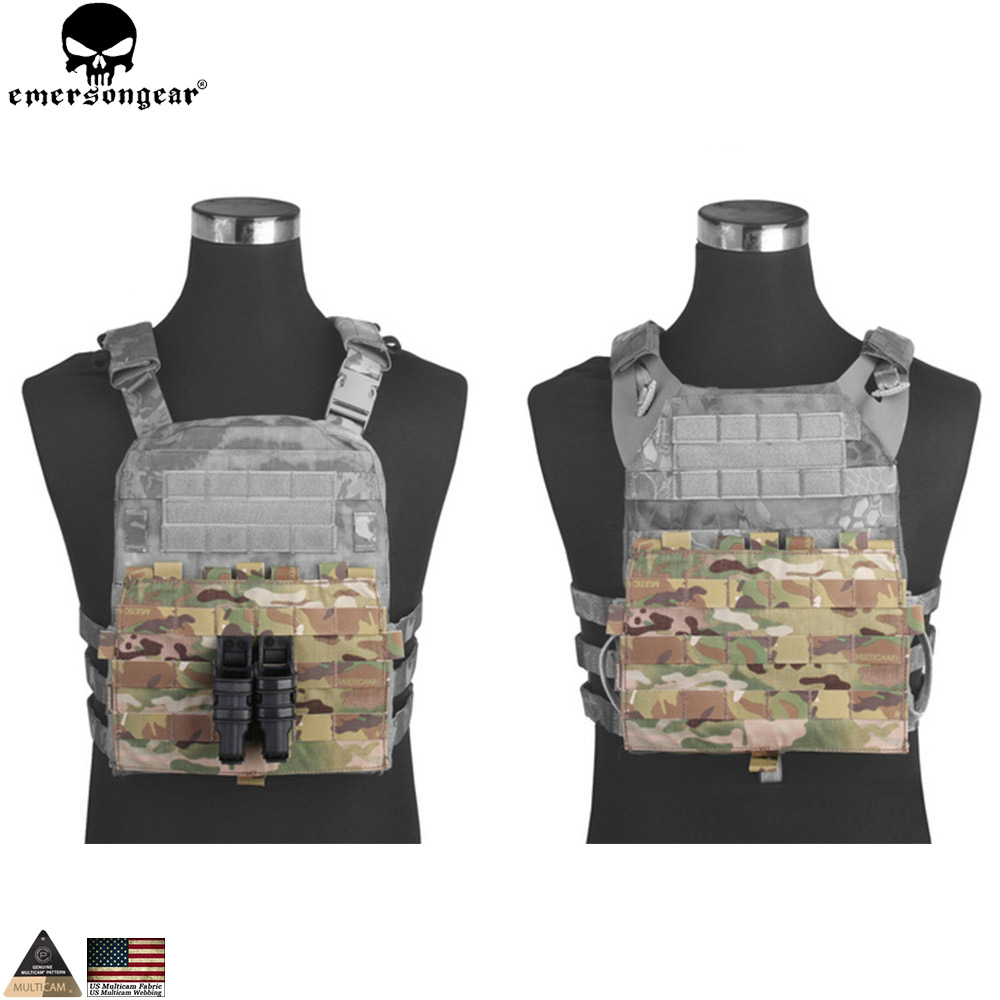 Emerson Tactical Vest Front Molle Panel Flap Carrier Plate for LPC