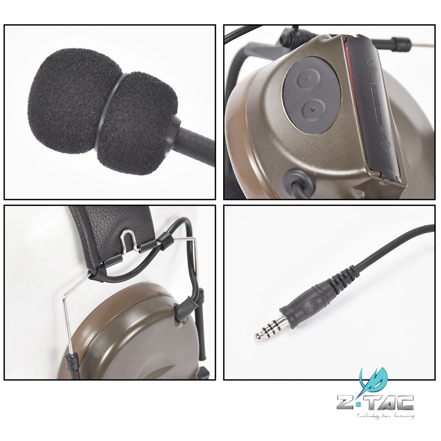 Z Tactical COMTAC II Headphone Noise reduction Headset Z Tactical COMTAC II Headphone Noise reduction Headset