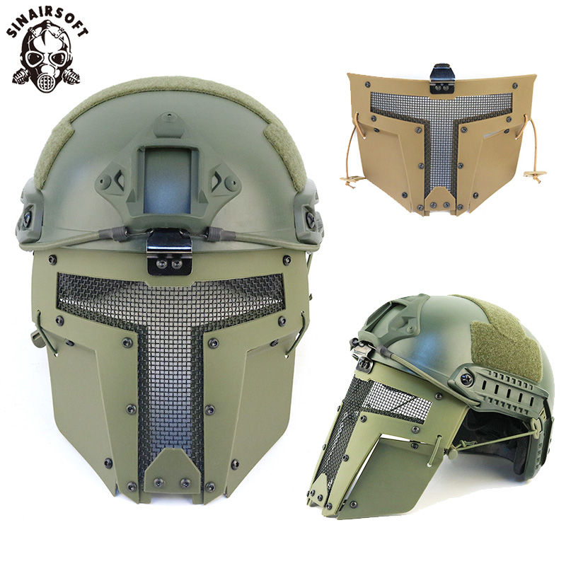 Tactical Helmet Cover w/mesh for FAST Helmet Camo Hunting Airsoft