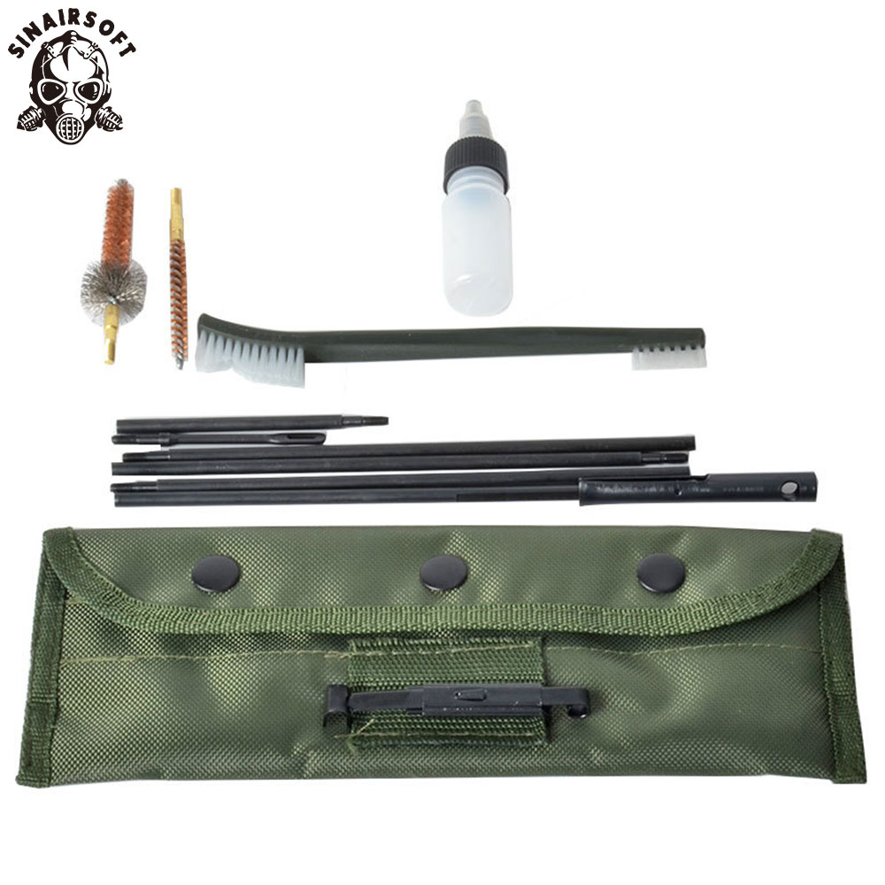 10 x Gun Cleaning Kits Set For 22 22LR .223 556 Rifle Set Cleaning Rod